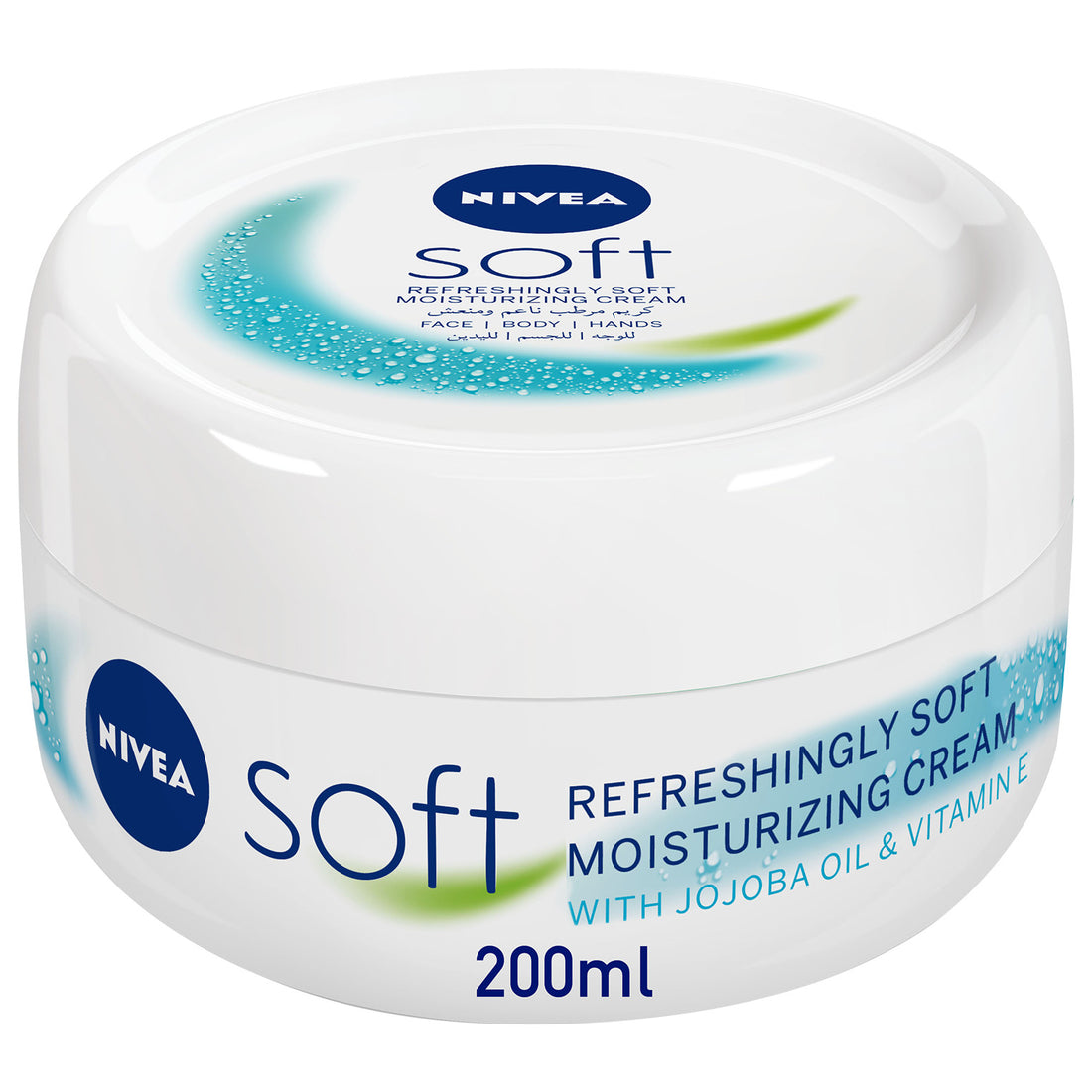 Nivea Soft Refreshing &amp; Moisturizing Cream, Jar 200ml