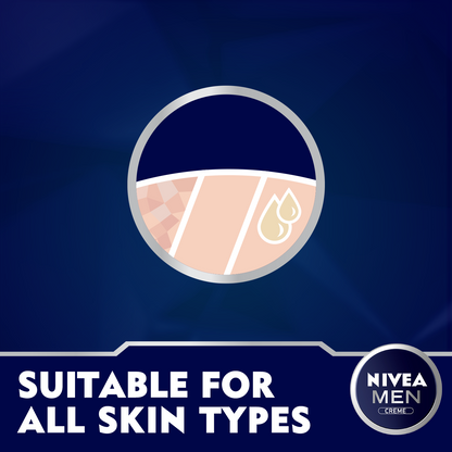 Nivea Men Creme Moisturising Cream, Face, Body &amp; Hands, Tin 75ml