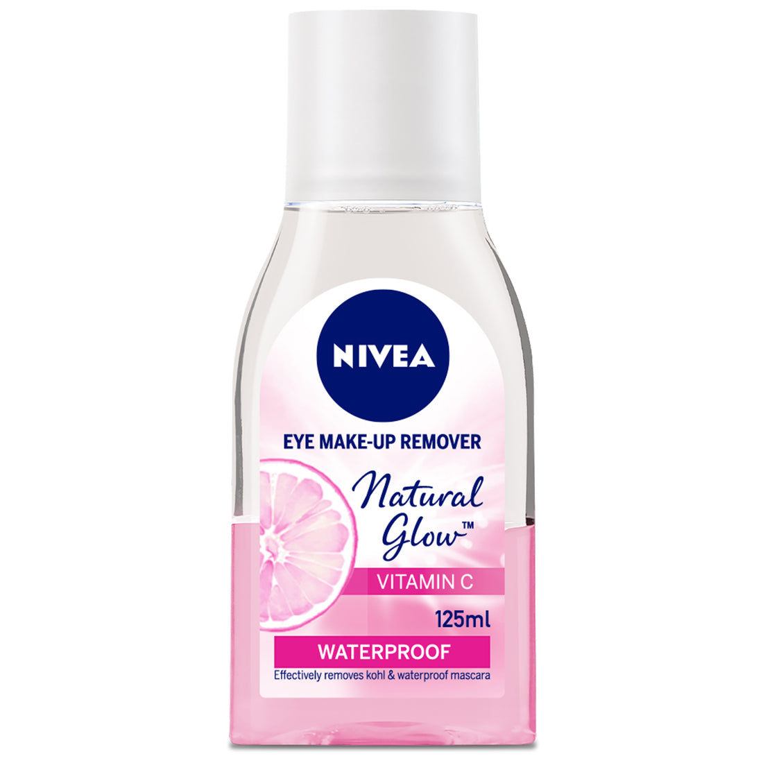 Nivea Natural Fairness Eye Makeup Remover, Even Tone Complex &amp; Vitamin C, 125ml