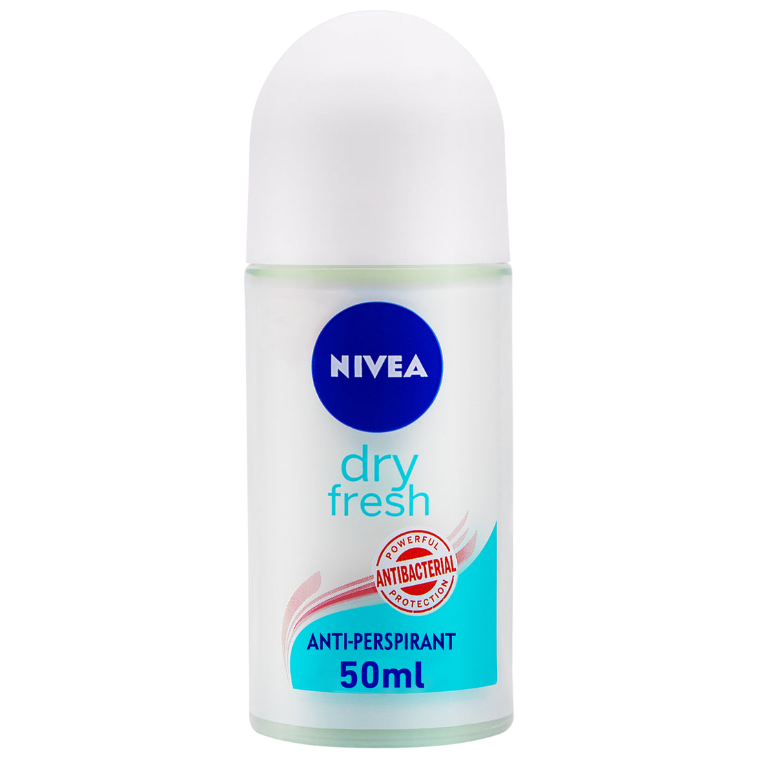 Nivea Dry Fresh, Antiperspirant for Women, Antibacterial Protection, Roll-on 50ml