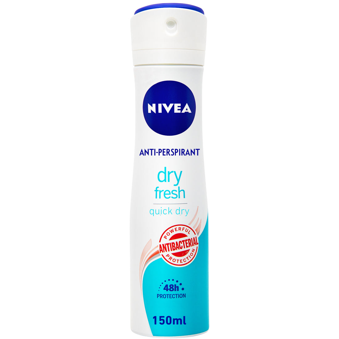 Nivea Dry Fresh, Antiperspirant for Women, Antibacterial Protection, Spray 150ml