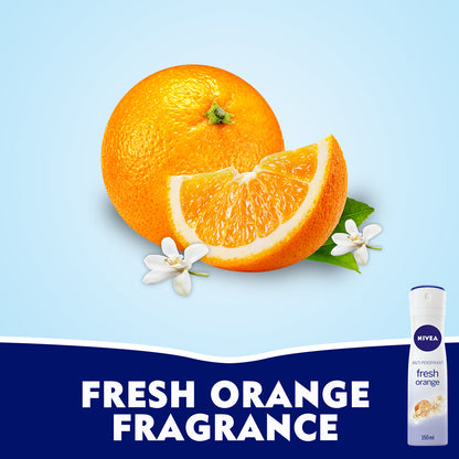 Nivea Fresh Orange, Antiperspirant for Women, Spray 150ml