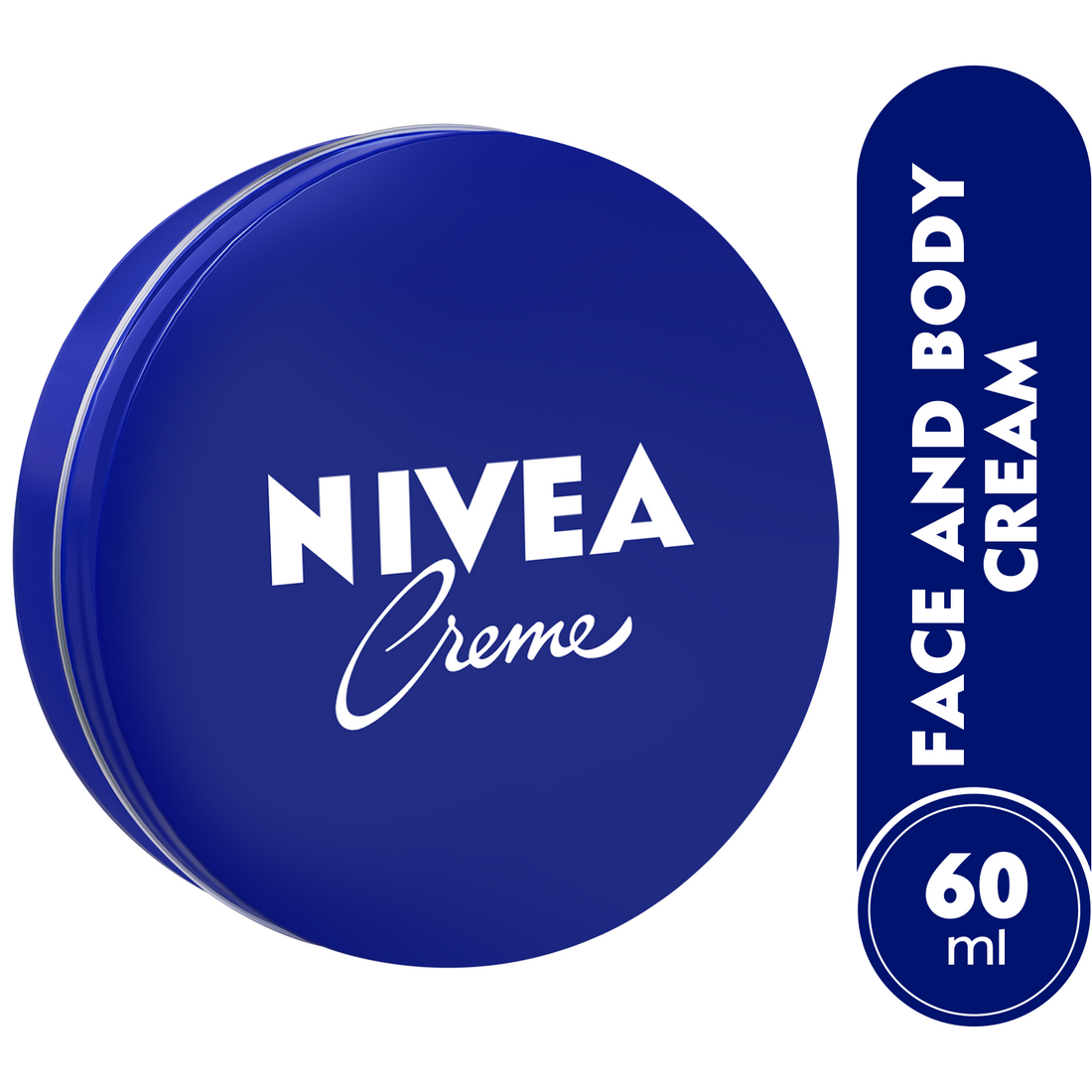 NIVEA Creme, Universal All Purpose Moisturizing Cream, Tin 60ml