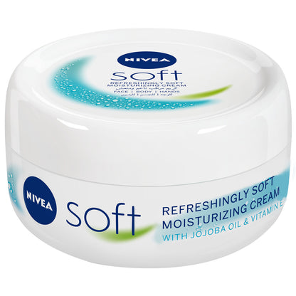 NIVEA Soft Refreshing &amp; Moisturizing Cream, Jar 50ml