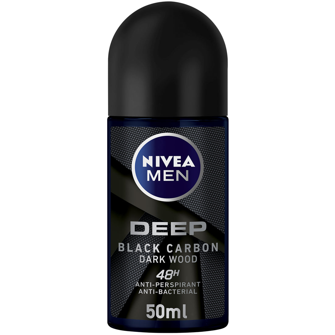 Nivea Men Deep Dry &amp; Clean Feel, Antiperspirant for Men, Antibacterial, Roll-on 50ml