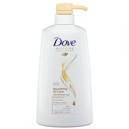 Dove Shampoo With Nutrient Oils 600ml