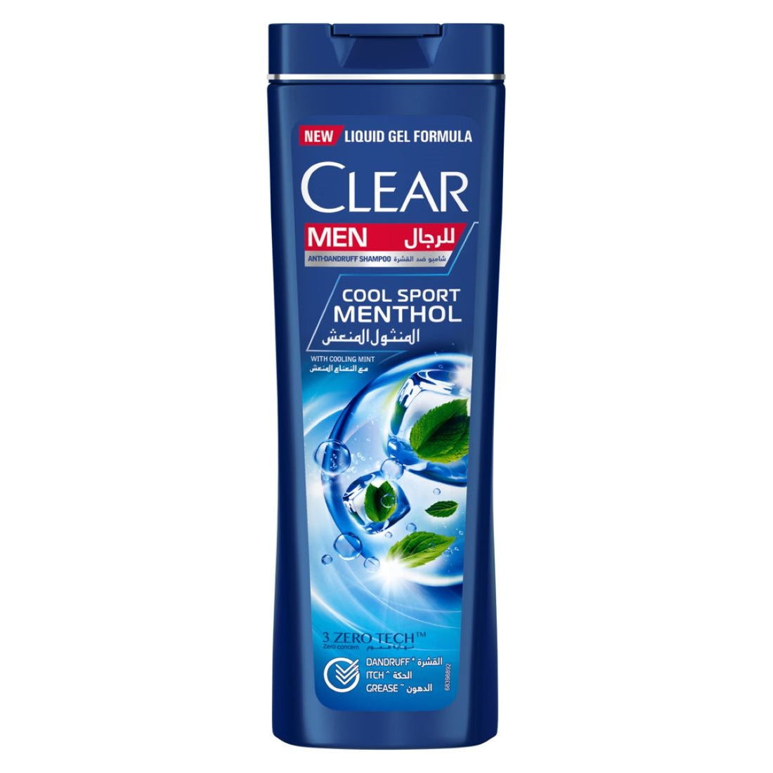Clear Shampoo Cool Sport With Menthol For Men