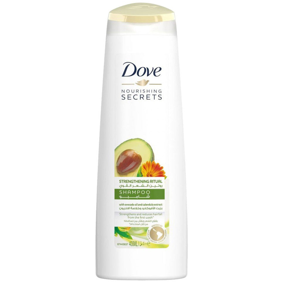 Dove Shampoo For Strong Hair With Avocado 400ml