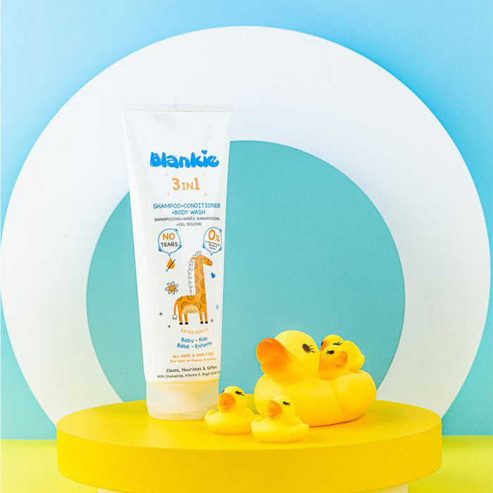 Blankie Kids 3 In 1 (shampoo+conditioner+body Wash). 250ml