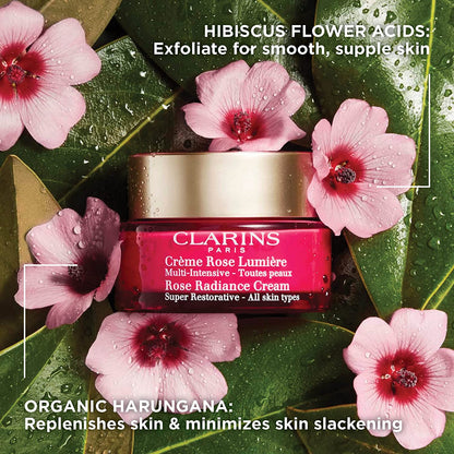 Clarins Rose Radiance Cream Super Restorative All Skin Types 50ml