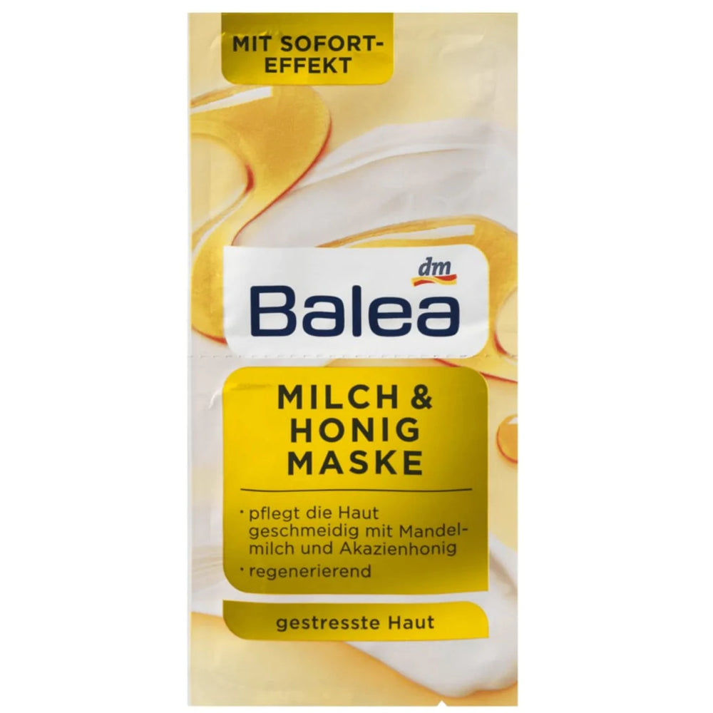 Balea Milk &amp; Honey Face Mask 16ml