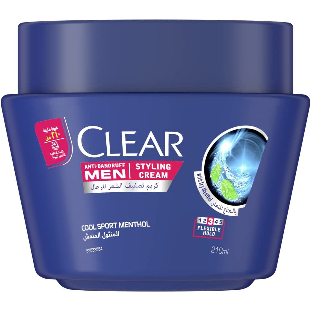 Clear Styling Cream Cool Sport