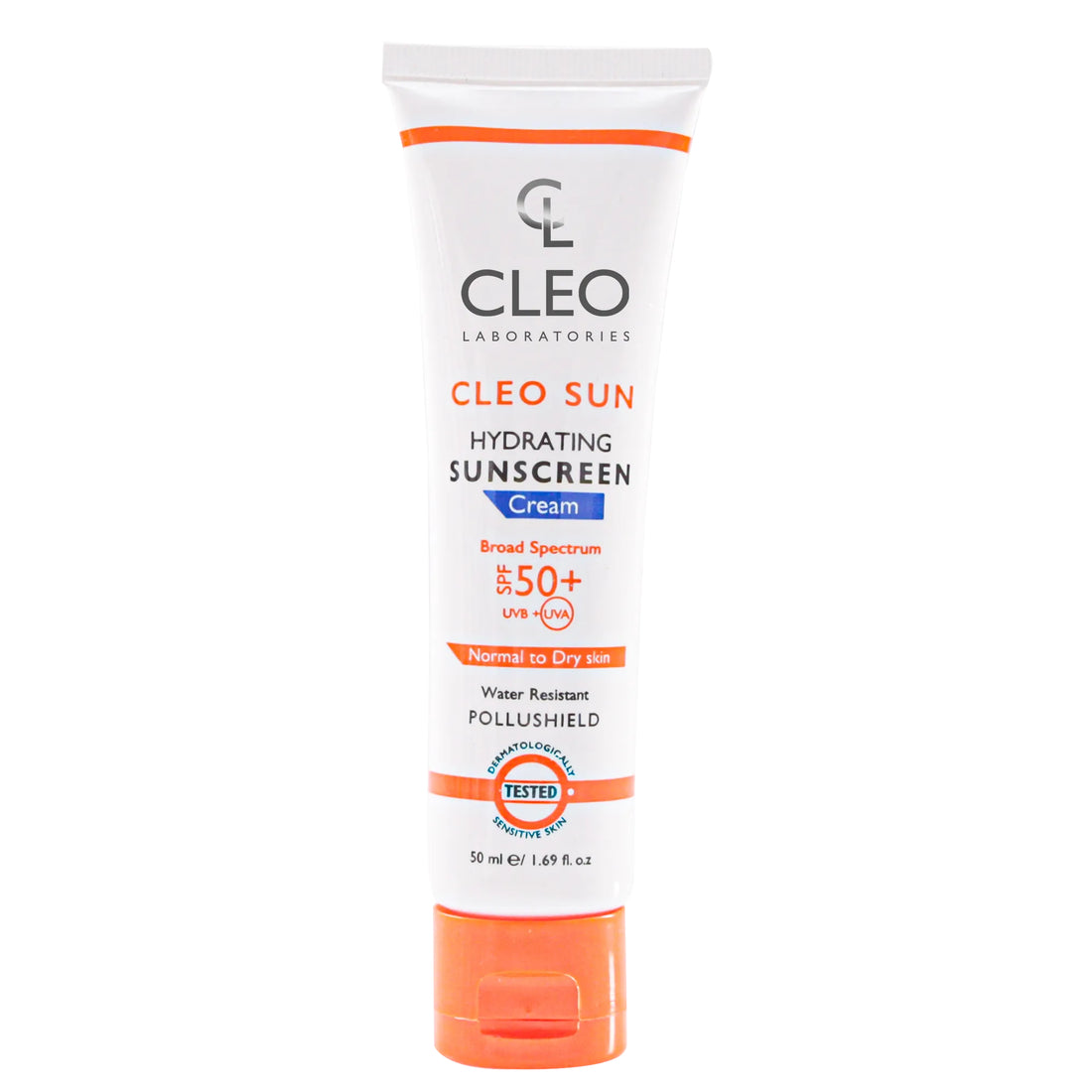 Cleo Laboratories Hydrating Sunscreen Cream SPF 50+