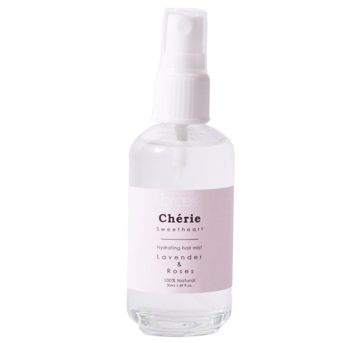 Braes Cherie, Sweetheart – Hydrating Hair Mist lavender 50ml