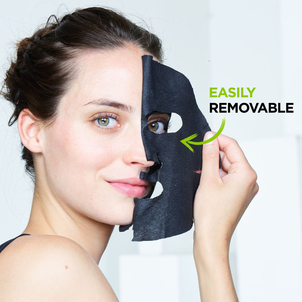 Garnier Pores Refining Face Tissue Mask With Pure Charcoal &amp; Seaweed