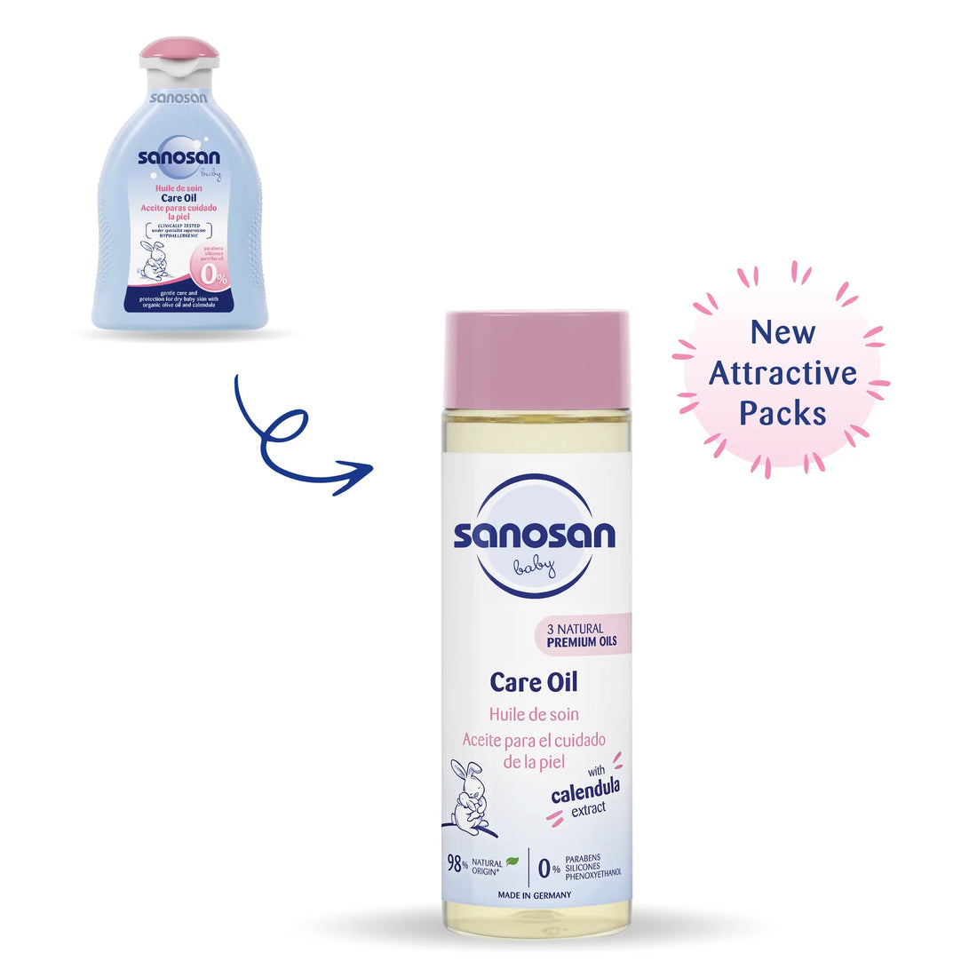 Sanosan Baby Oil 200ml