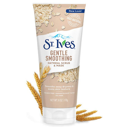 St. Ives Gentle Smoothing Oatmeal Scrub &amp; Mask 170ml