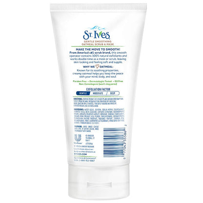 St. Ives Gentle Smoothing Oatmeal Scrub &amp; Mask 170ml