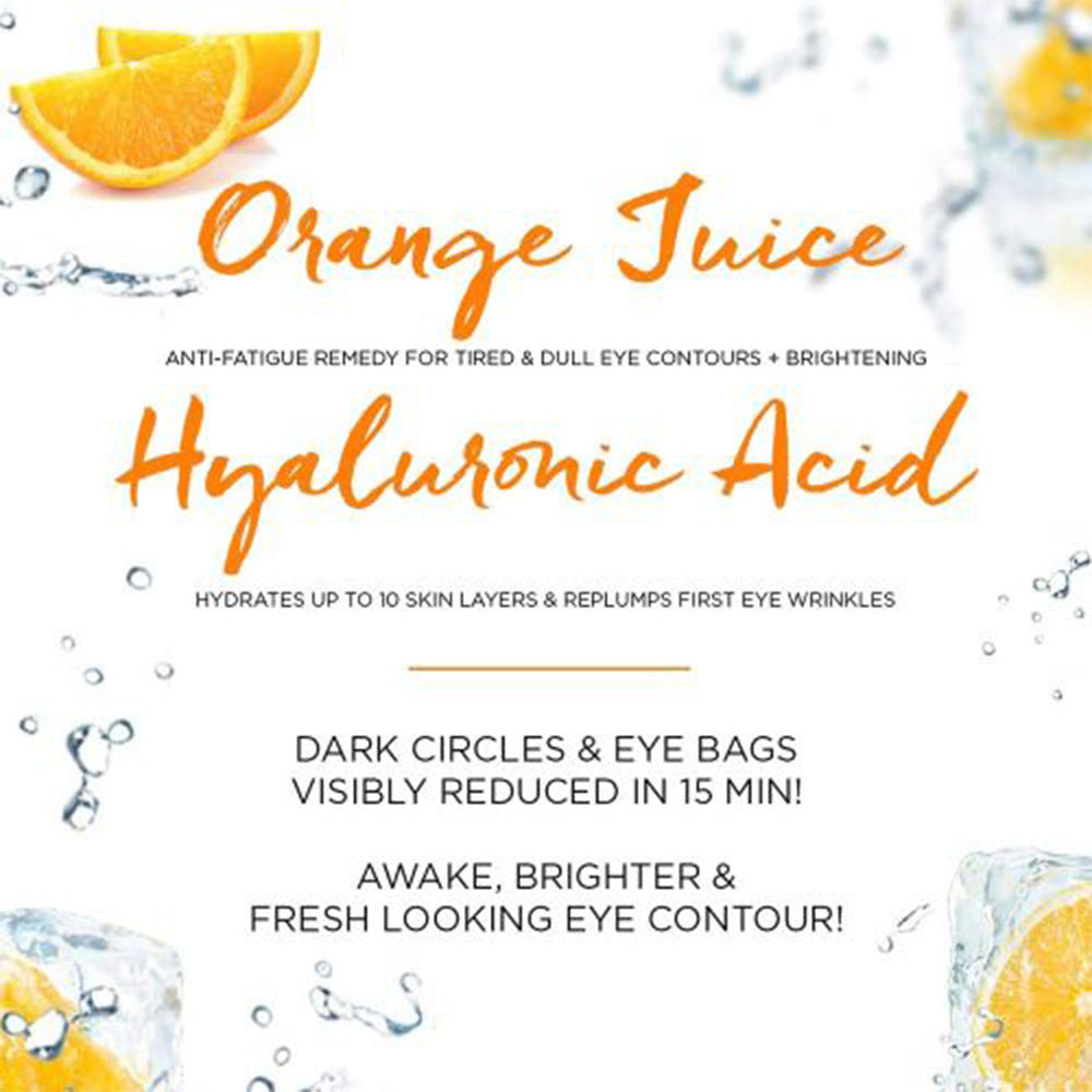 Garnier Hydra Bomb Eye Anti Dark-Circles Tissue Mask With Orange Juice