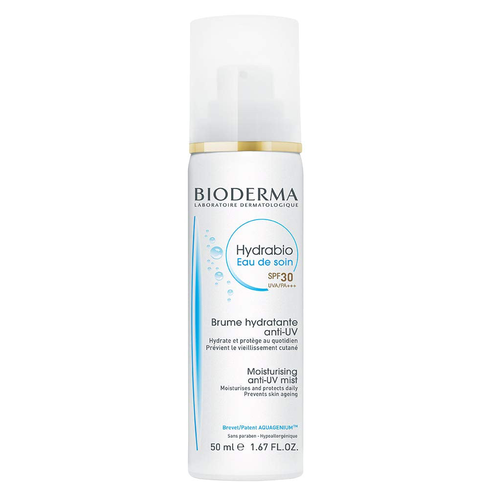 Bioderma Hydrabio Moisturising Anti-UV SPF30 Face Mist 50ml